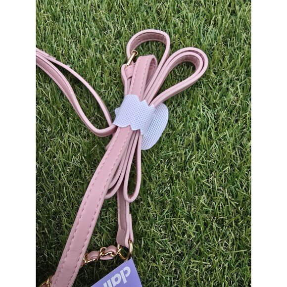 Claire's PinkHeart Quilted Barrel Crossbody Bag New With Tags - Picture 8 of 11